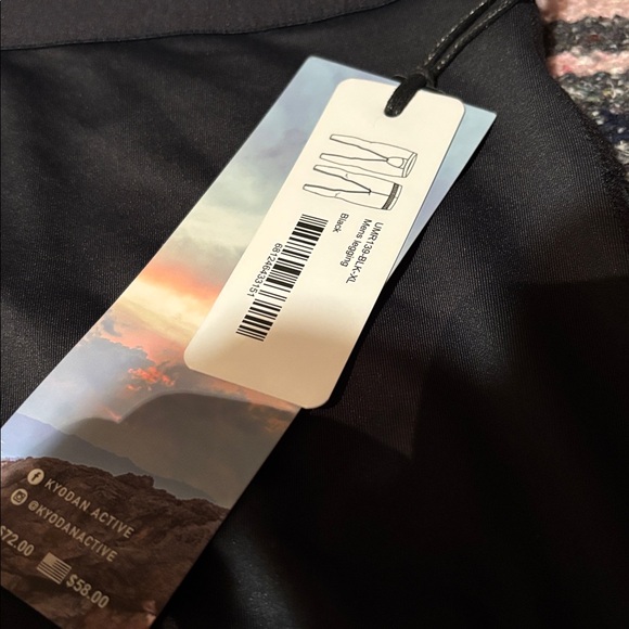 Kyodan Compression Leggings Black New!! XL - Picture 3 of 4